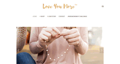 Desktop Screenshot of loveyoumore.com