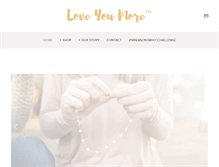 Tablet Screenshot of loveyoumore.com